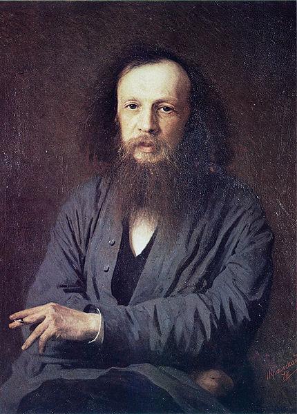 Ivan Nikolaevich Kramskoi I. N. Kramskoy. D. I. Mendeleev.